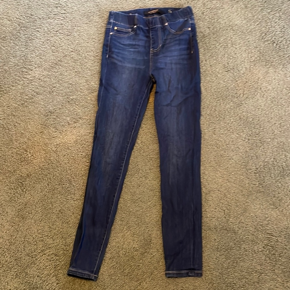 Liverpool Denim Pull On Skinny Jeans Size 26